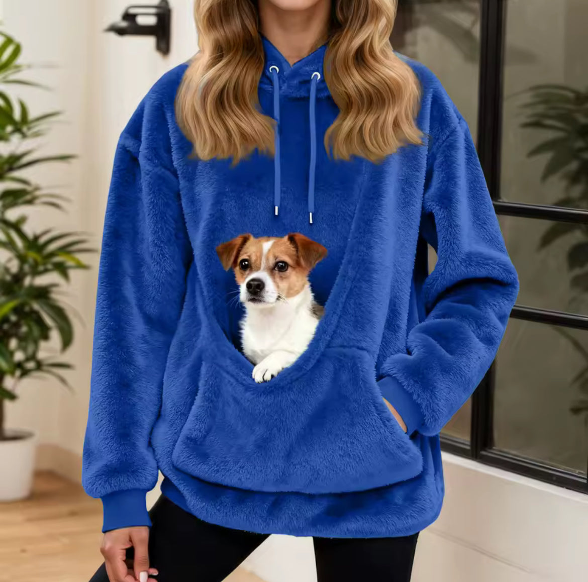 Pullover Fleece Pet Carrier Sweatshirt