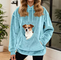 Pullover Fleece Pet Carrier Sweatshirt
