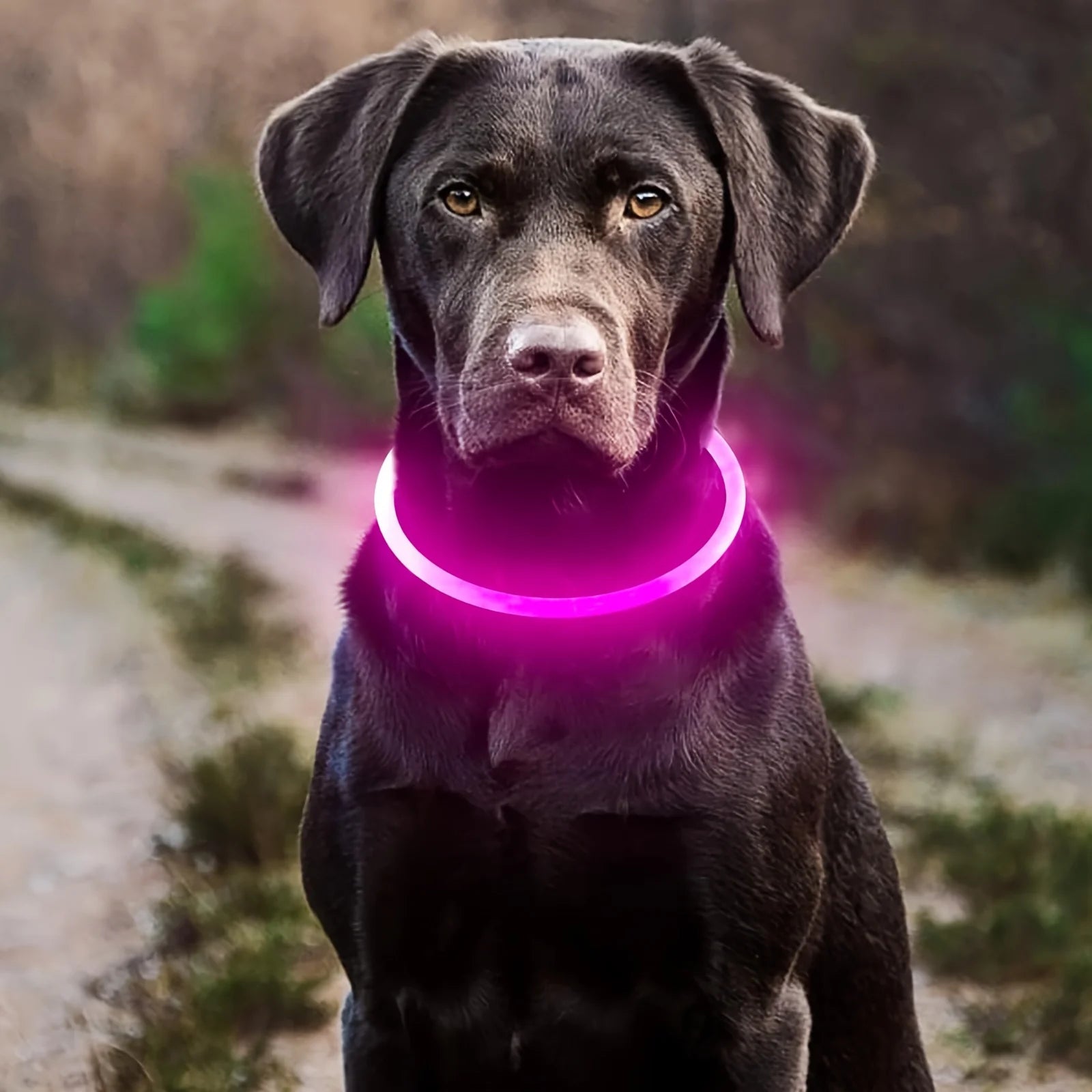 LED Light Dog Collar|USB Rechargeable