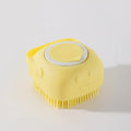 2 in 1 Pet Bathing Brush W/ Handle
