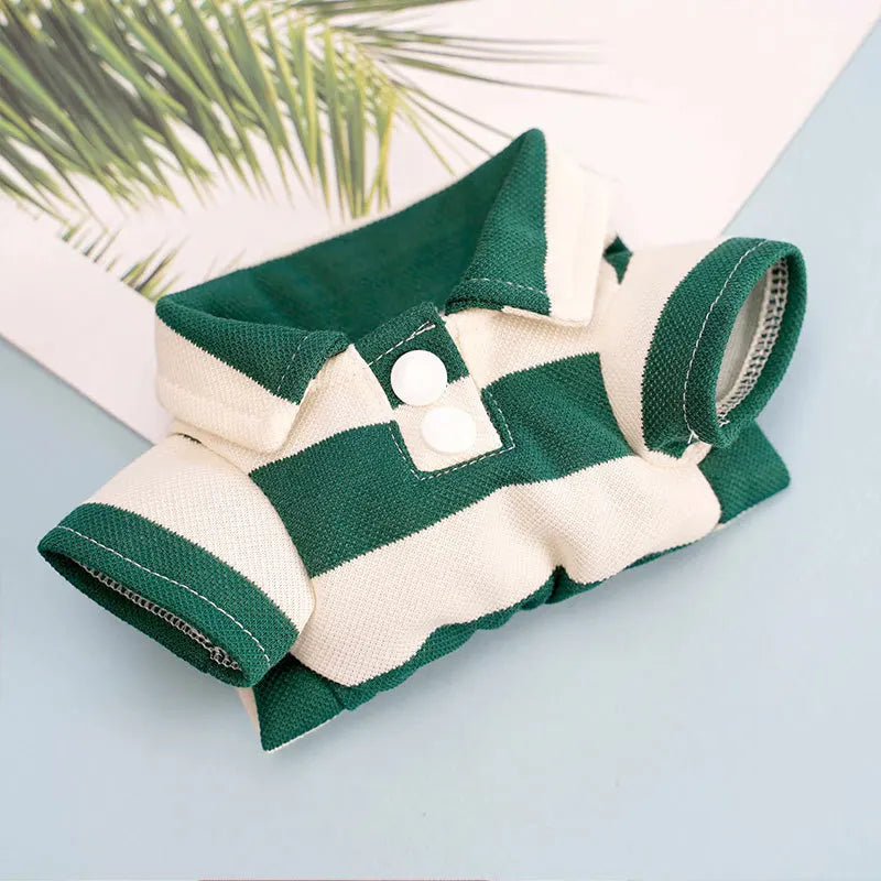 Striped Collard Dog Shirt