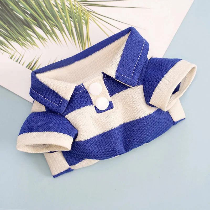 Striped Collard Dog Shirt